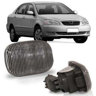 Par Pisca Seta Paralama Dianteiro Corolla 2003 A 2011 Cristal Com Soquete - Spare Parts and Accessories for Vehicles