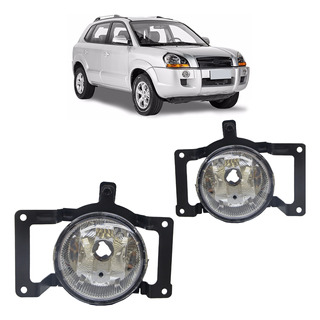 Par Farol de Milha Auxiliar Tucson 2005 A 2016 Lente Lisa Acrilico em Oferta na Shopee