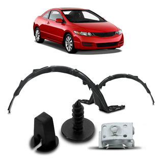 Par Parabarro Dianteiro Civic 2007 2008 2009 2010 2011 + Presilha em Oferta na Shopee