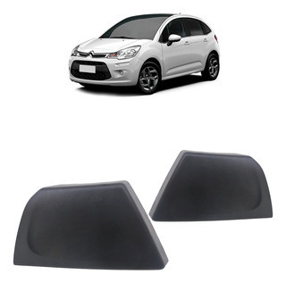 Tampa Reboque Parachoque Dianteiro C3 2013 2014 2015 2016 2017 2018 Preto em Oferta na Shopee