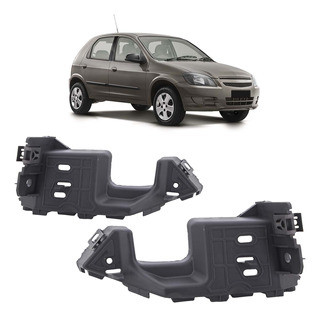 Suporte Guia Parachoque Dianteiro Celta 2008 2009 2010 2011 2012 2013 2014 2015 Preto em Oferta na Shopee