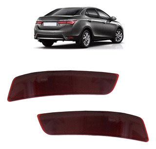 Aplique Defletor Parachoque Corolla 2015 2016 2017 Traseiro em Oferta na Shopee