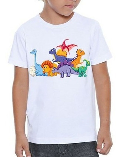 Camiseta Infantil Dinossauros Dino Baby Dinossauro 03
