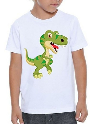 Camiseta Infantil Dinossauros Dino Baby Dinossauro T-rex 01