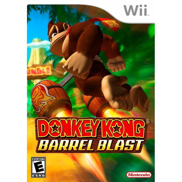 Donkey Kong - Barrel Blast - Nintendo Wii