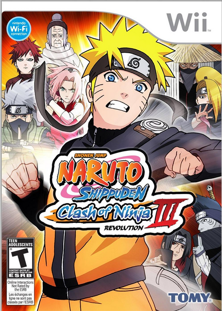 Naruto Shippuden - Clash Of Ninja Revolution 3 - Nintendo Wii
