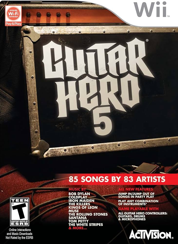 Guitar Hero 5 - Nintendo Wii