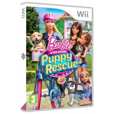 Barbie and Her Sister - Puppy Rescue - Nintendo Wii
