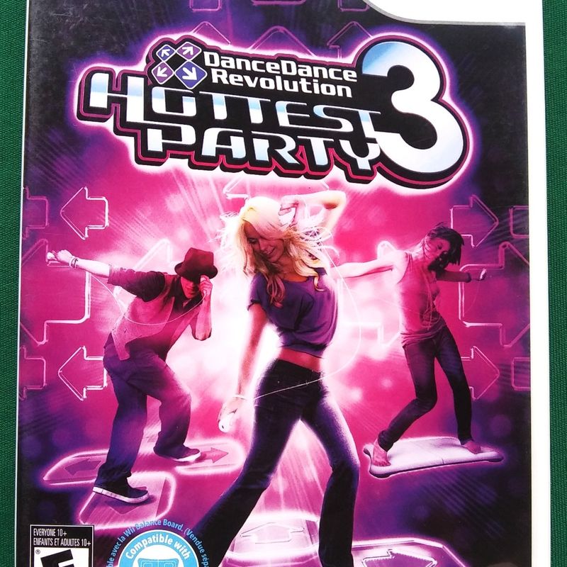 Dance Dance Revolution - Hottest Party 3 - Nintendo Wii