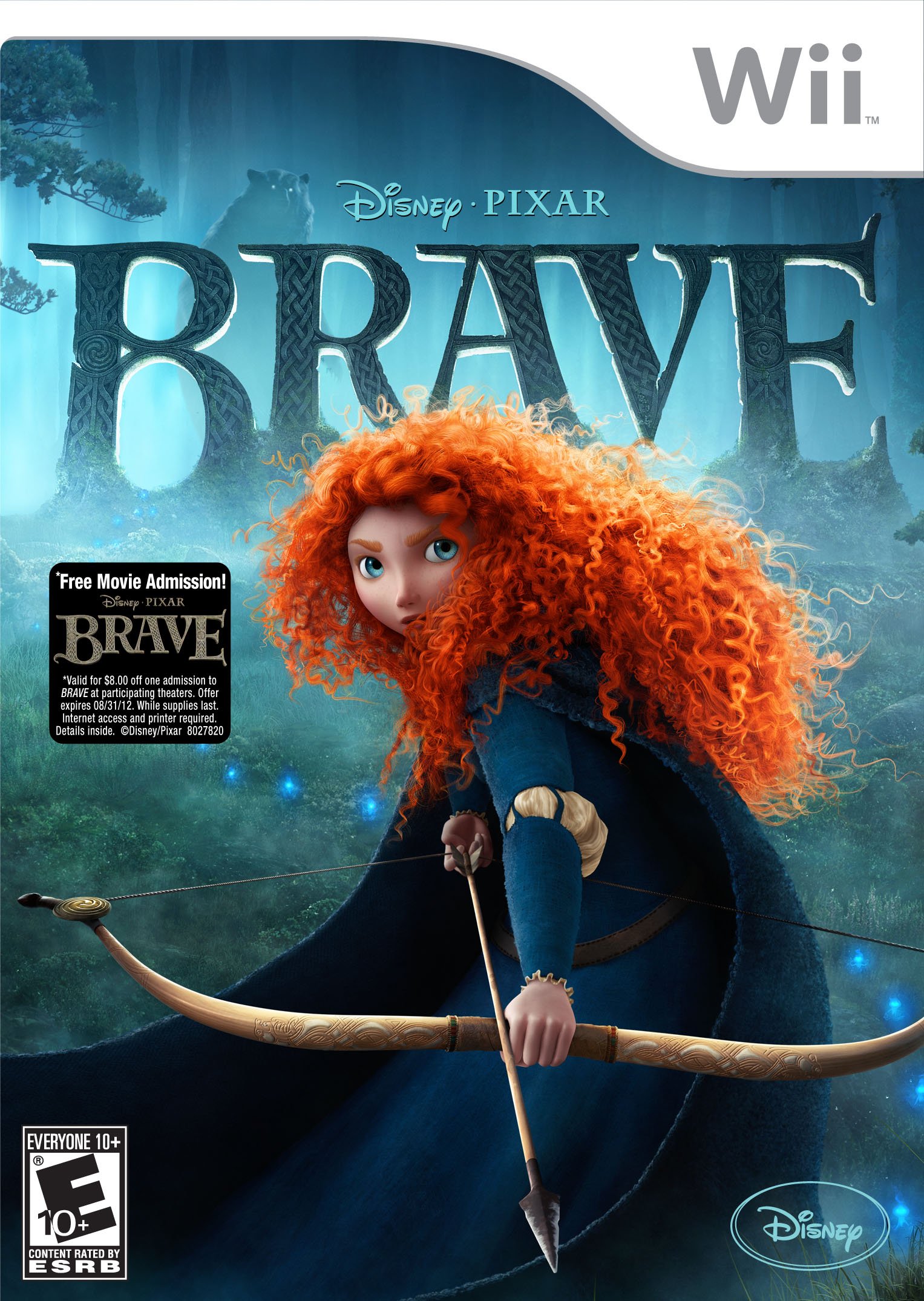 Disney Pixar Brave - Nintendo Wii