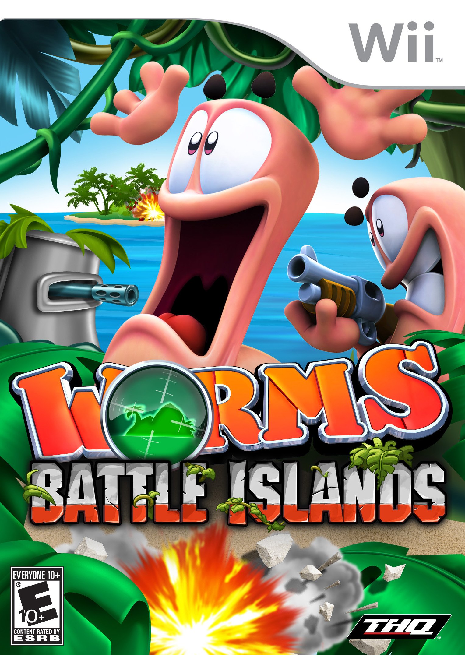 Worms - Battle Islands - Nintendo Wii
