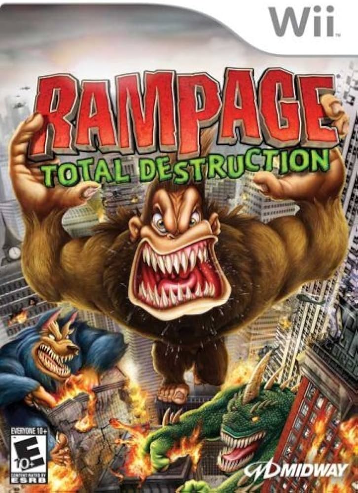 Rampage - Total Destruction - Nintendo Wii