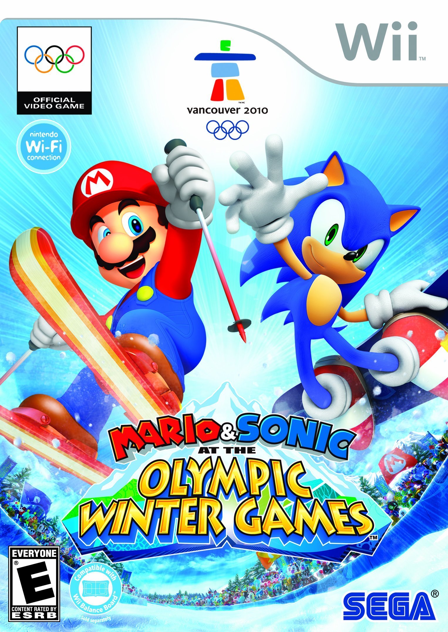 Mario & Sonic at the Olimpyc Winter Games - Nintendo Wii