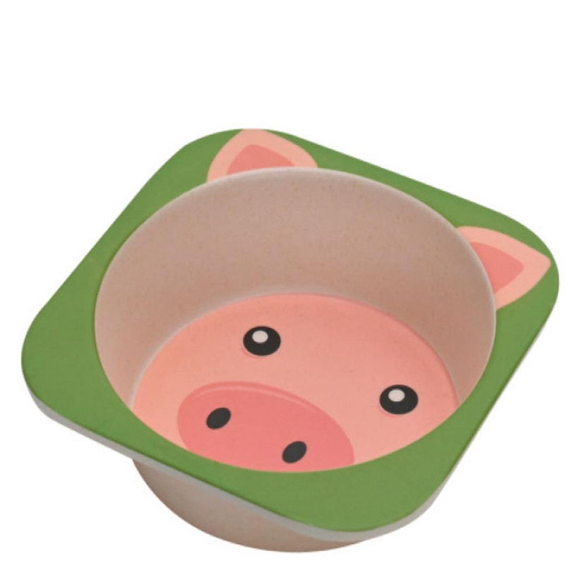 Ecokitchen - Prato Bowl P/ Refeicao Farm 14 CM
