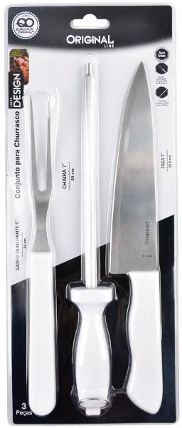 KIT CHURRASCO DESIGN 3 PCS