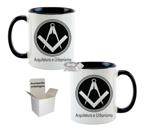 Caneca Personalizada Arquitetura E Urbanismo Porcelana