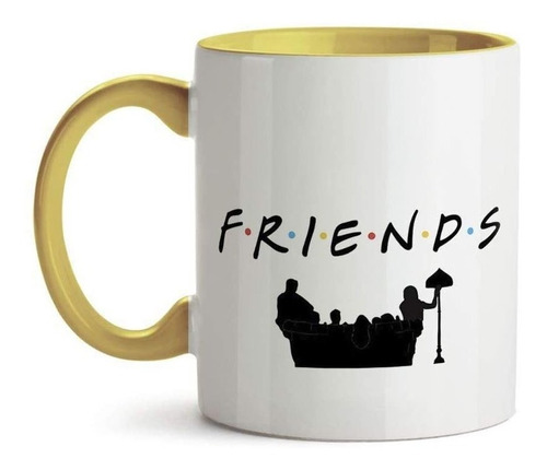 Caneca Xícara Café Presente Estampa Série Seriado Friends