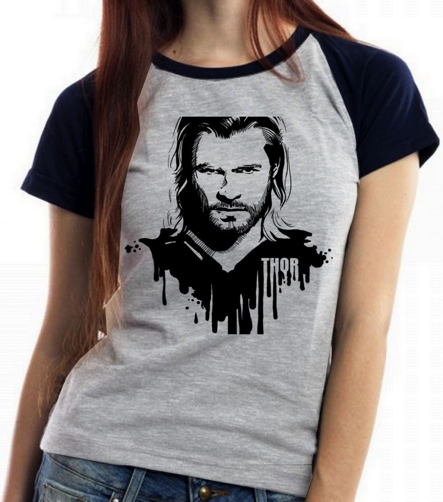 Baby Look Blusa Feminina ou Camiseta Unissex Thor