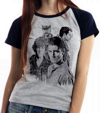 Baby look blusa feminina ou Camiseta unissex Sobrenatural 