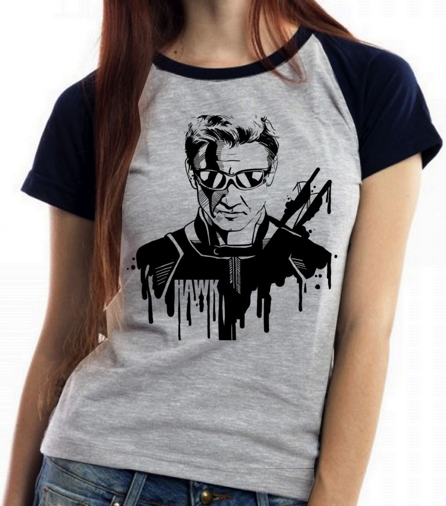Baby look blusa feminina ou Camiseta unissex  Gavião Arqueiro