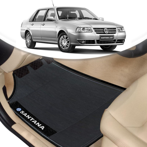 Tapete Borracha Automotivo Volkswagen Santana 4 Peças