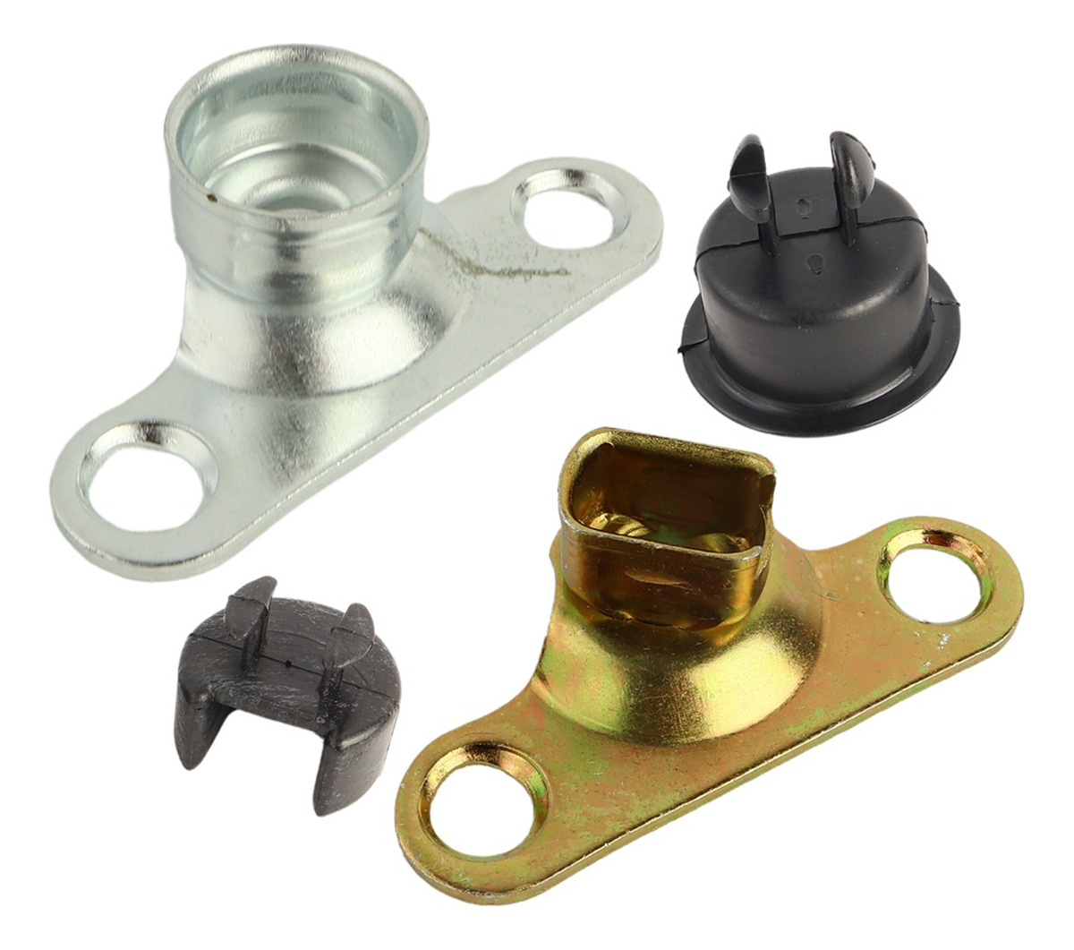 Kit de Dobradiças da Tampa da Caçamba / Porta Traseira com Buchas Lados Direito e Esquerdo F250 1999 A 2011