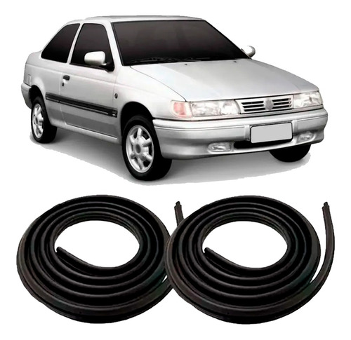 Kit Borrachas De Vedação 2 Portas Escort Verona Logus Pointer Apollo