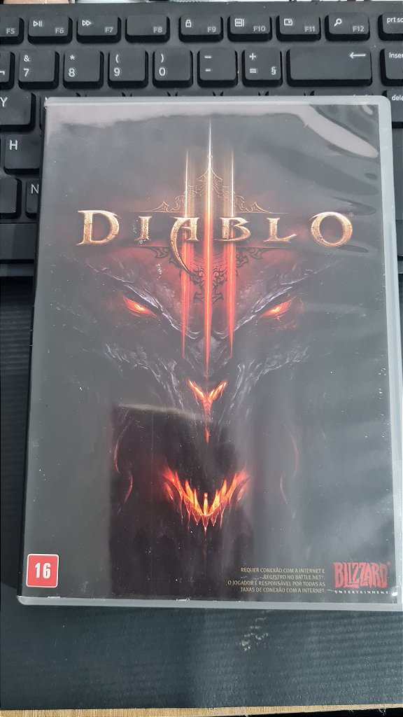 Jogo Diablo 3 III BR Pc Original Mídia Fisica