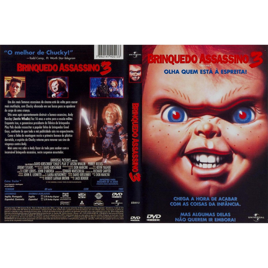 Brinquedo Assassino 3: Onde Comprar | BuscaProdutos