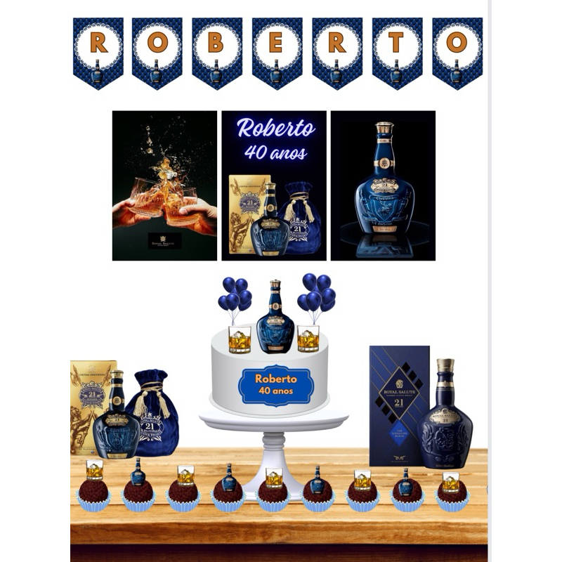 kit é só um bolinho whisk Royal Salut