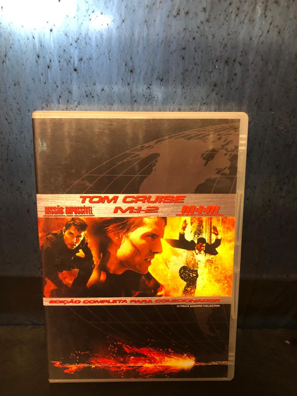 DVD Missão Impossivel Trilogia