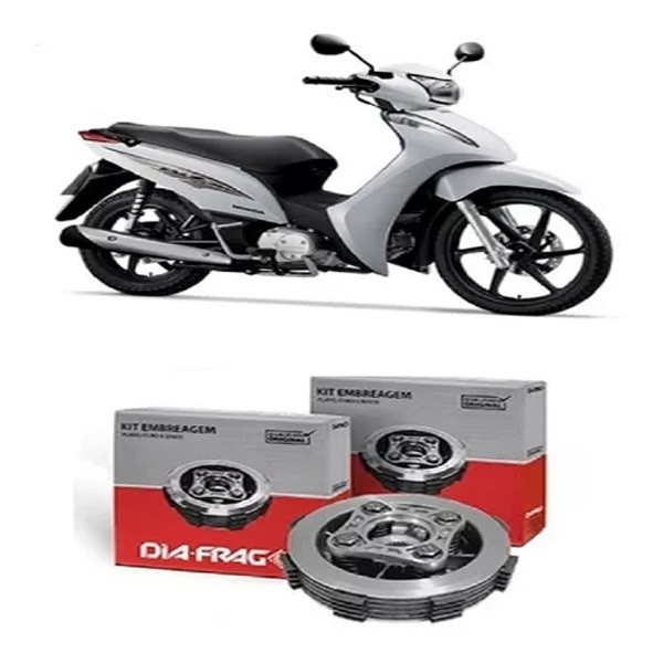 Kit Embreagem HONDA BIZ 125 2005 ate 2022– Diafrag DKE-00090