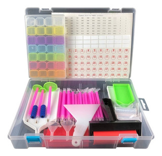 conjunto ferramentas e acessór105 pintura de diamante 5d 128pcs