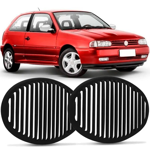 Par Tela Do Suporte Alto Falante Traseiro Gol Parati G2 G3 em Oferta na Shopee