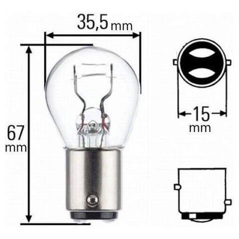Lâmpada Luz De Freio Suzuki Burgman I 125cc