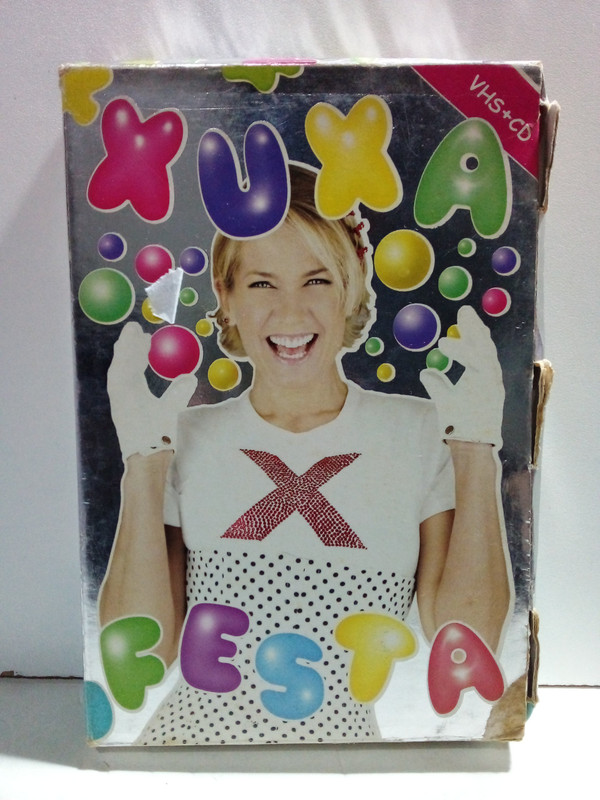 Fita Vhs Xuxa - Festa (2005) - Sem Cd - Ag25