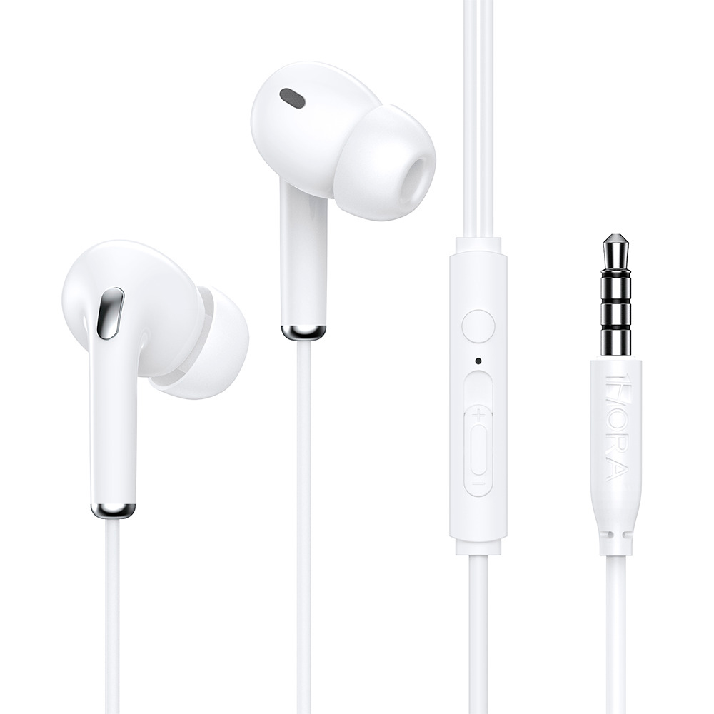 Fone Ouvido Com Fio 1Hora 3.5mm Intra-auricular Branco - Audio