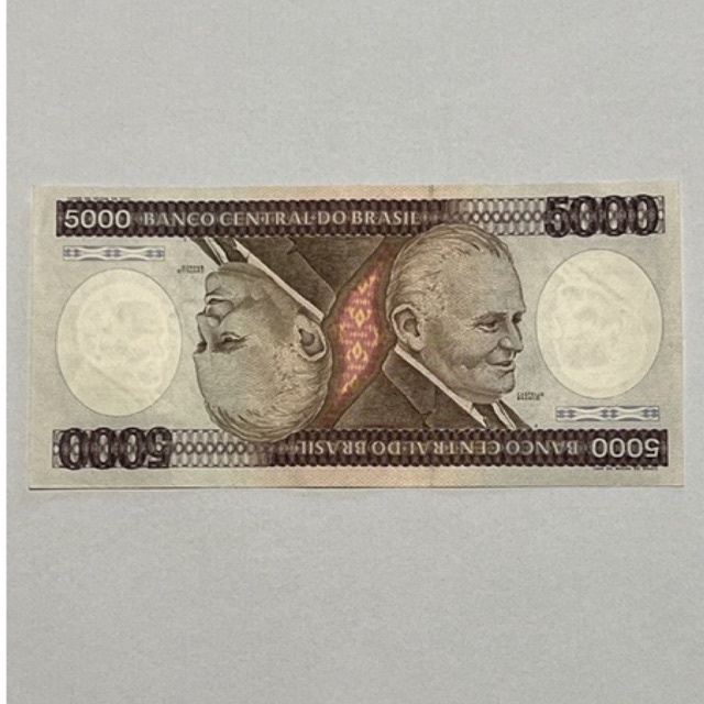 C166 C167 C168 ou C169 FE Cedula do Brasil 5000 5 Mil Cruzeiros Castello Branco