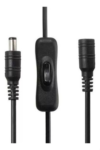 Chave Liga Desliga Conector P4 Macho Femea Fêmea Para Fita Led- Cftv - 12v 2 Vias Tomada Interruptor em Oferta na Shopee