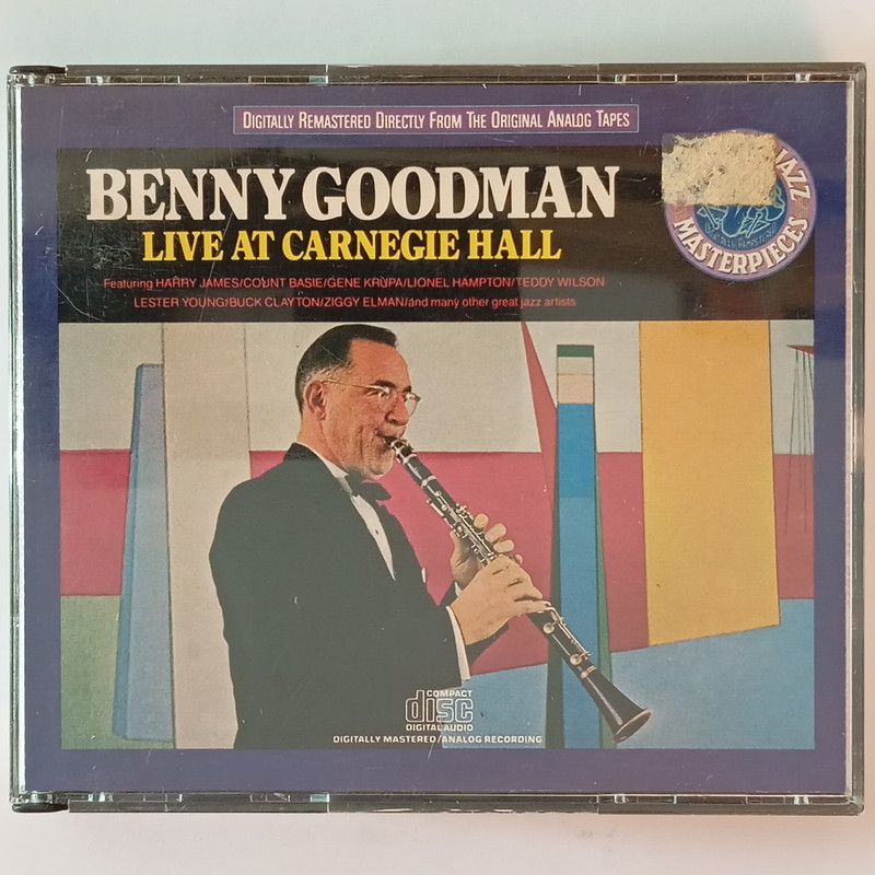 Benny Goodman - Live At Carnegie Hall (duplo)