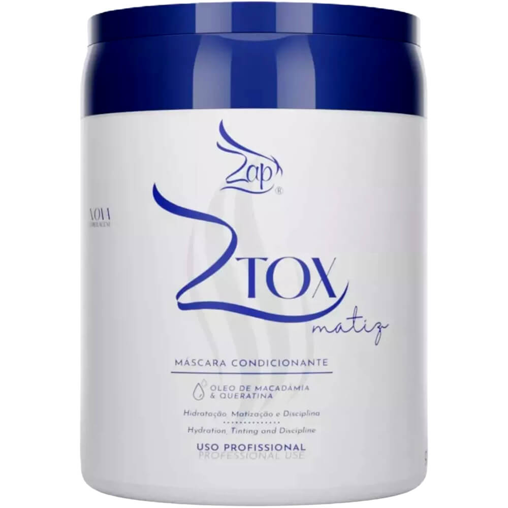 Zap Ztox Matiz - Btox Máscara Hidratação Matizadora Macadâmia e Queratina 950g