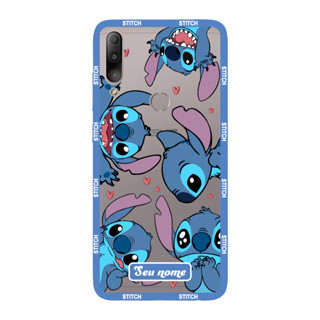Capinha para Asus Zenfone Max Shot Anti Impacto Personalizada - Stitch - Stiti Transparente com nome em Oferta na Shopee