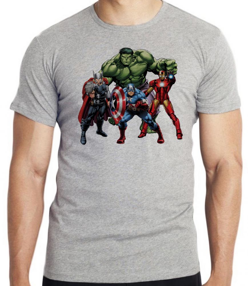 camiseta blusa Vingadores Blusa criança infantil juvenil adulto camisa todos tamanhos