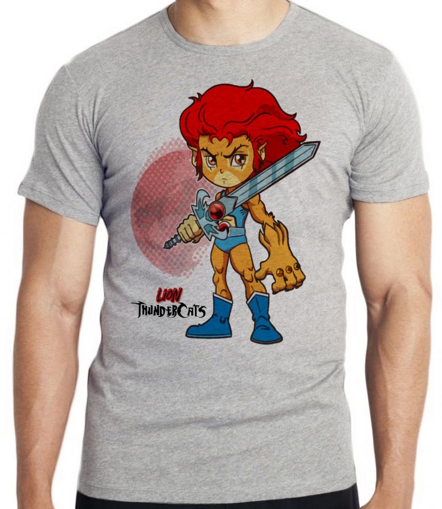 camiseta blusa Thundercats Lion Blusa criança infantil juvenil adulto camisa todos tamanhos
