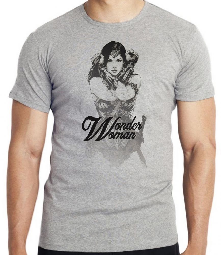 camiseta blusa Mulher Maravilha Blusa criança infantil juvenil adulto camisa todos tamanhos