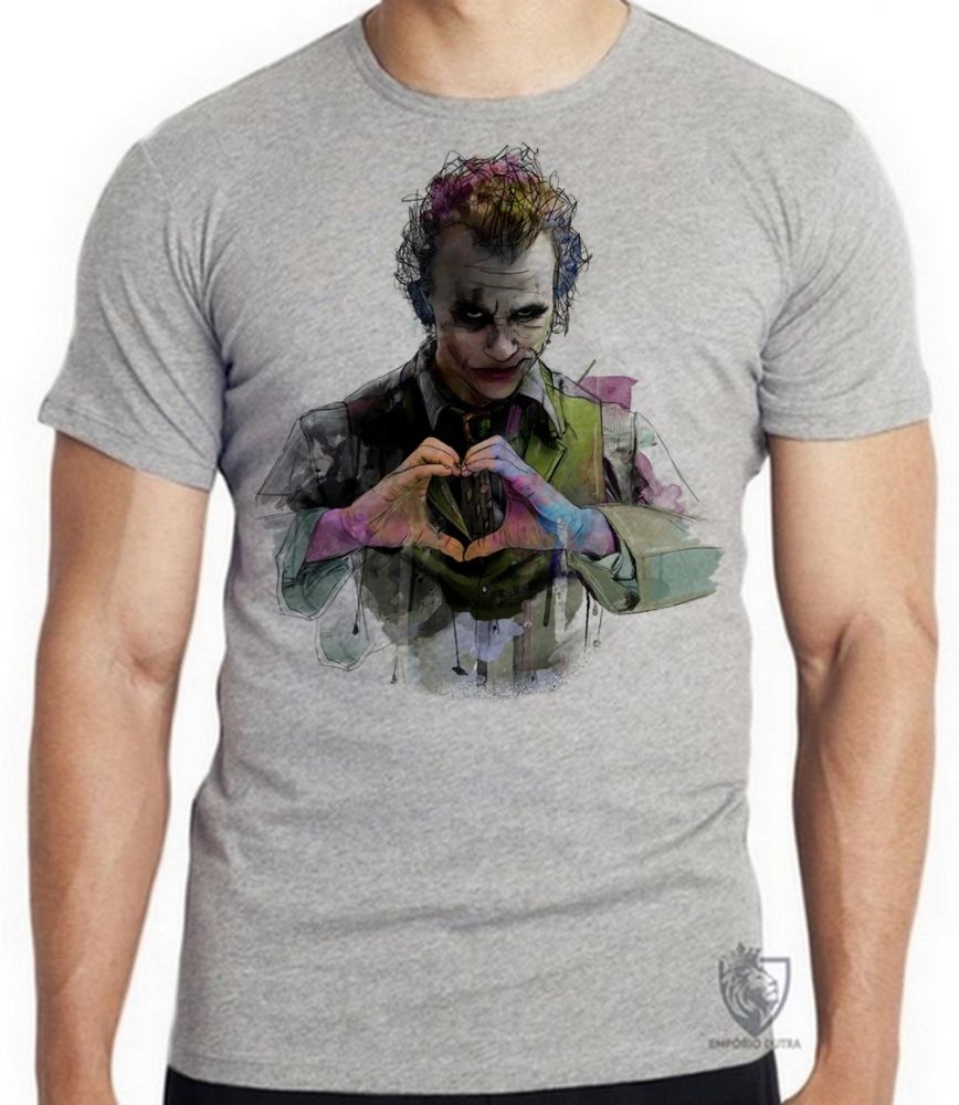 camiseta blusa Coringa Blusa criança infantil juvenil adulto camisa todos tamanhos