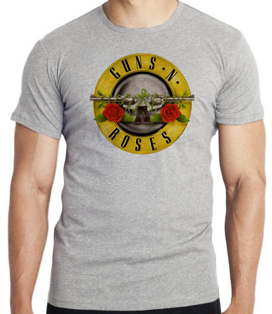 camiseta blusa Guns in Roses Blusa criança infantil juvenil adulto camisa tamanhos