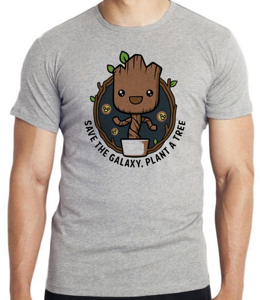 camiseta blusa Groot tamanho M Blusa criança infantil juvenil adulto camisa todos tamanhos