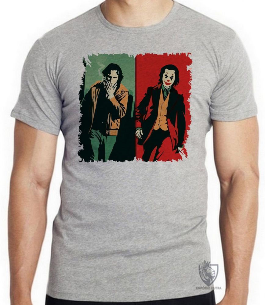 camiseta blusa Coringa novo Blusa criança infantil juvenil adulto camisa tamanhos