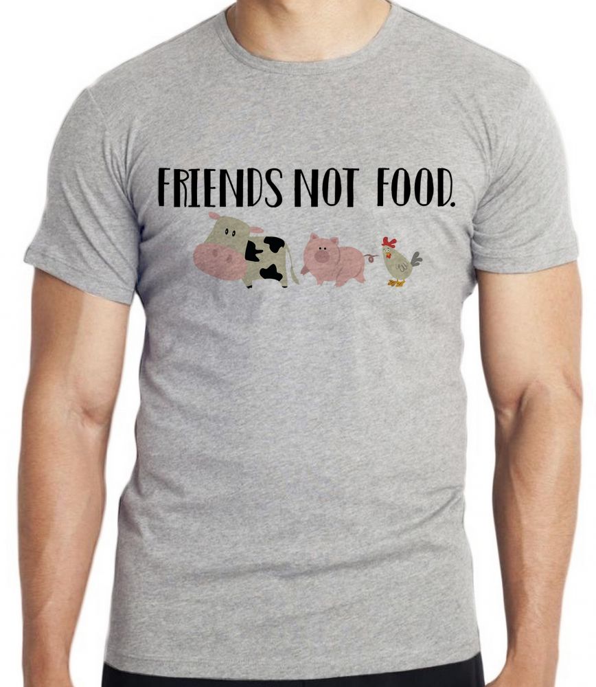 camiseta blusa Friends not food  Blusa criança infantil juvenil adulto camisa tamanhos